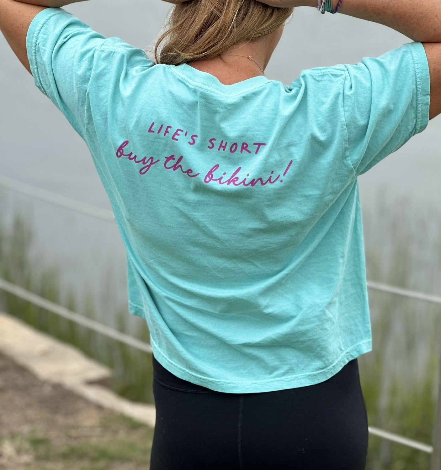 Teal t-shirt