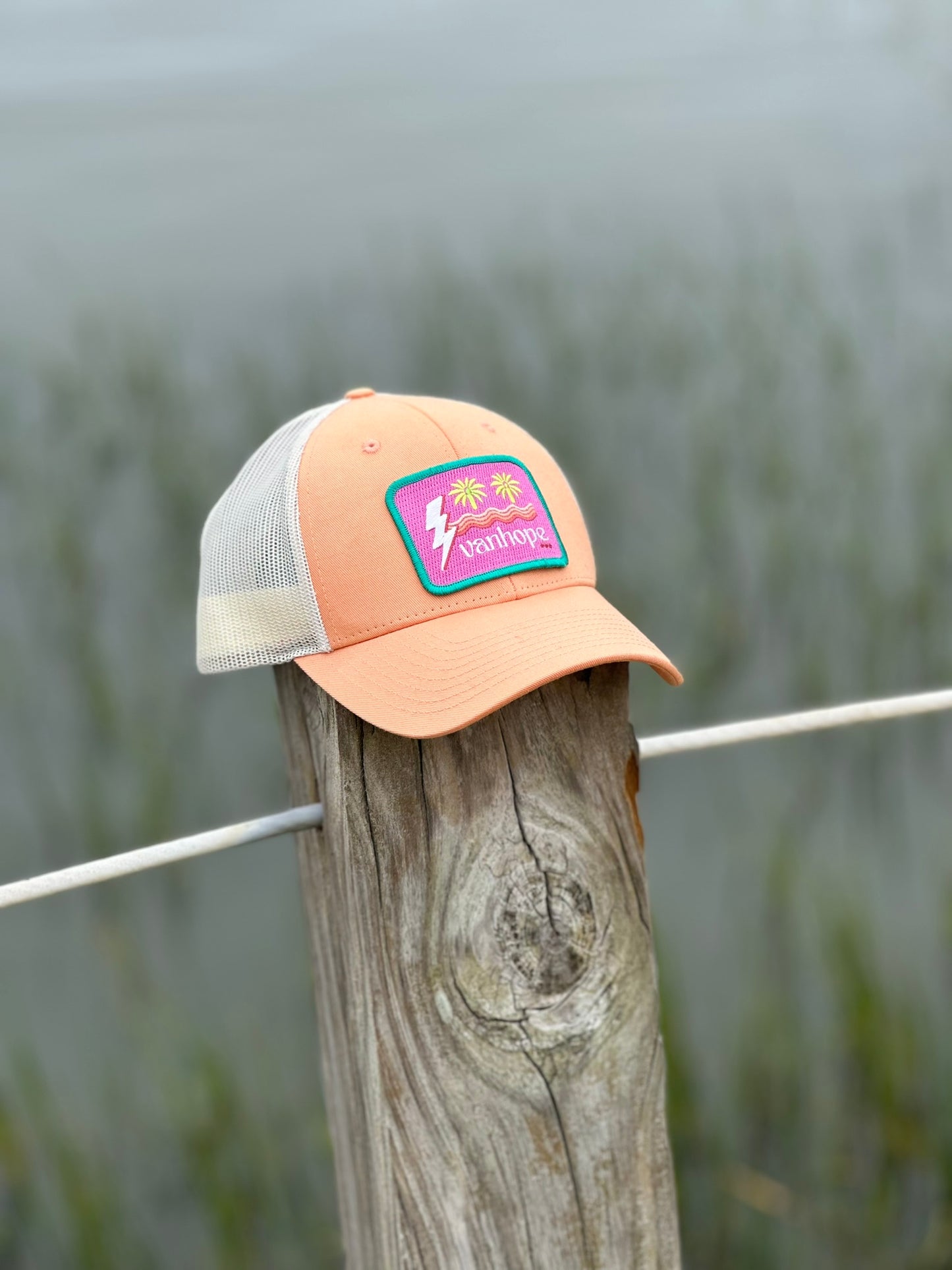 Vanhope Patch Cotton Trucker Hat