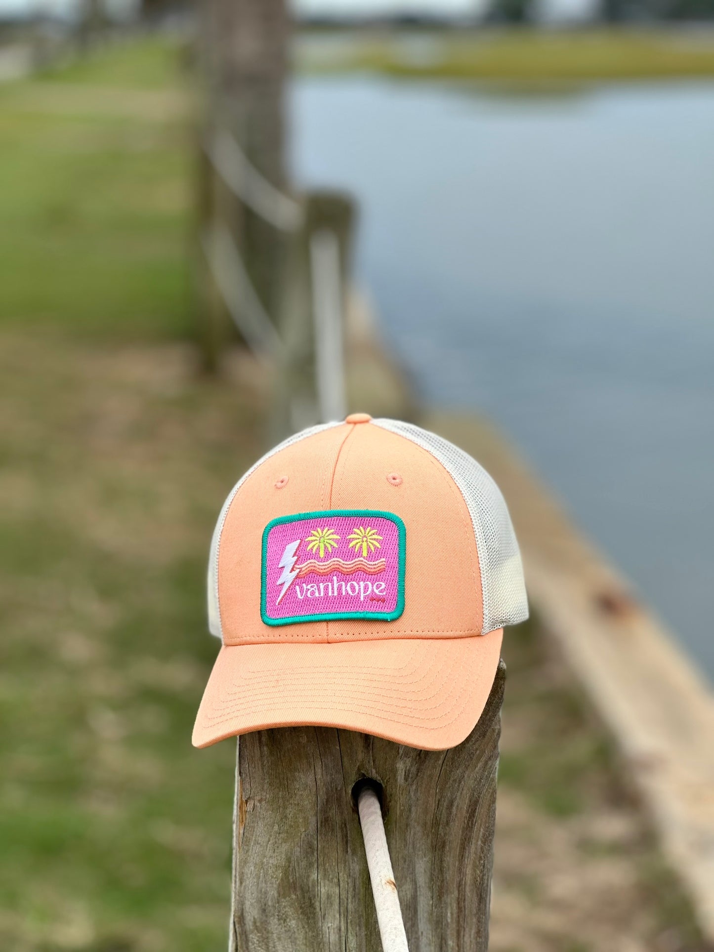 Vanhope Patch Cotton Trucker Hat