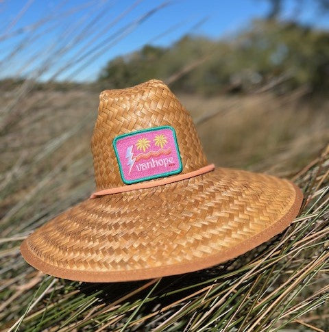Patch Straw Lifeguard Hat