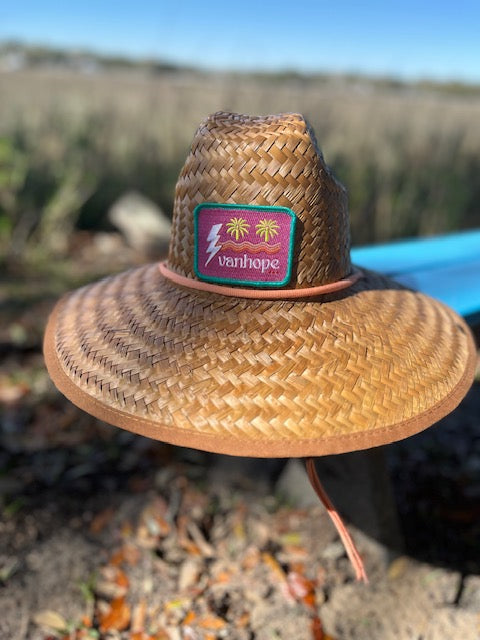 Patch Straw Lifeguard Hat