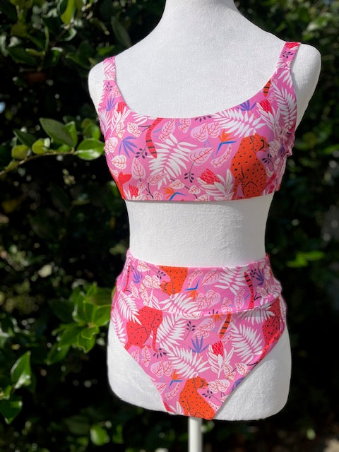 Reba Top in Jungle Cat