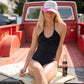 Willie One Piece in Black and Orchid