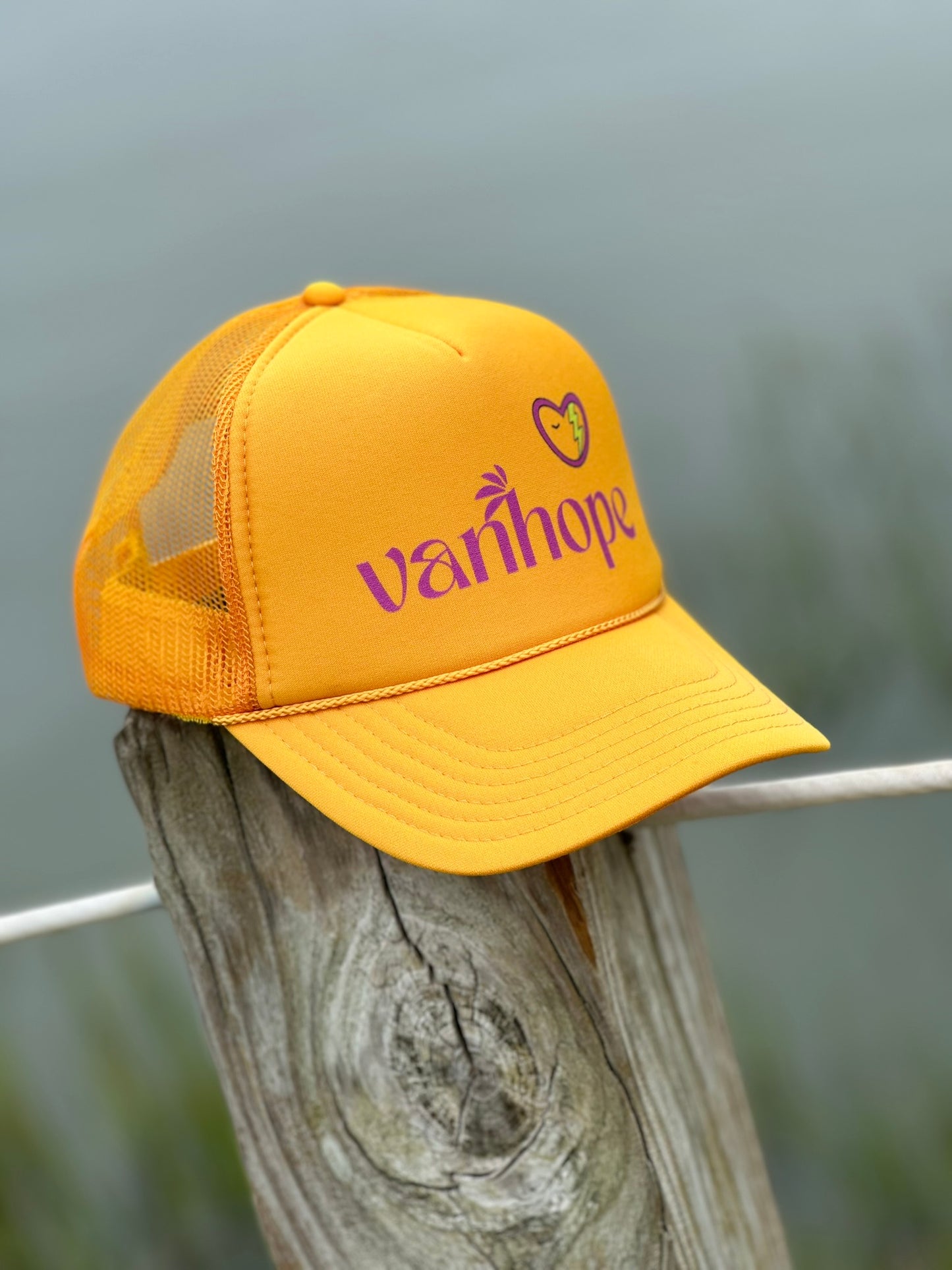 Vanhope Orange Foam Trucker Hat