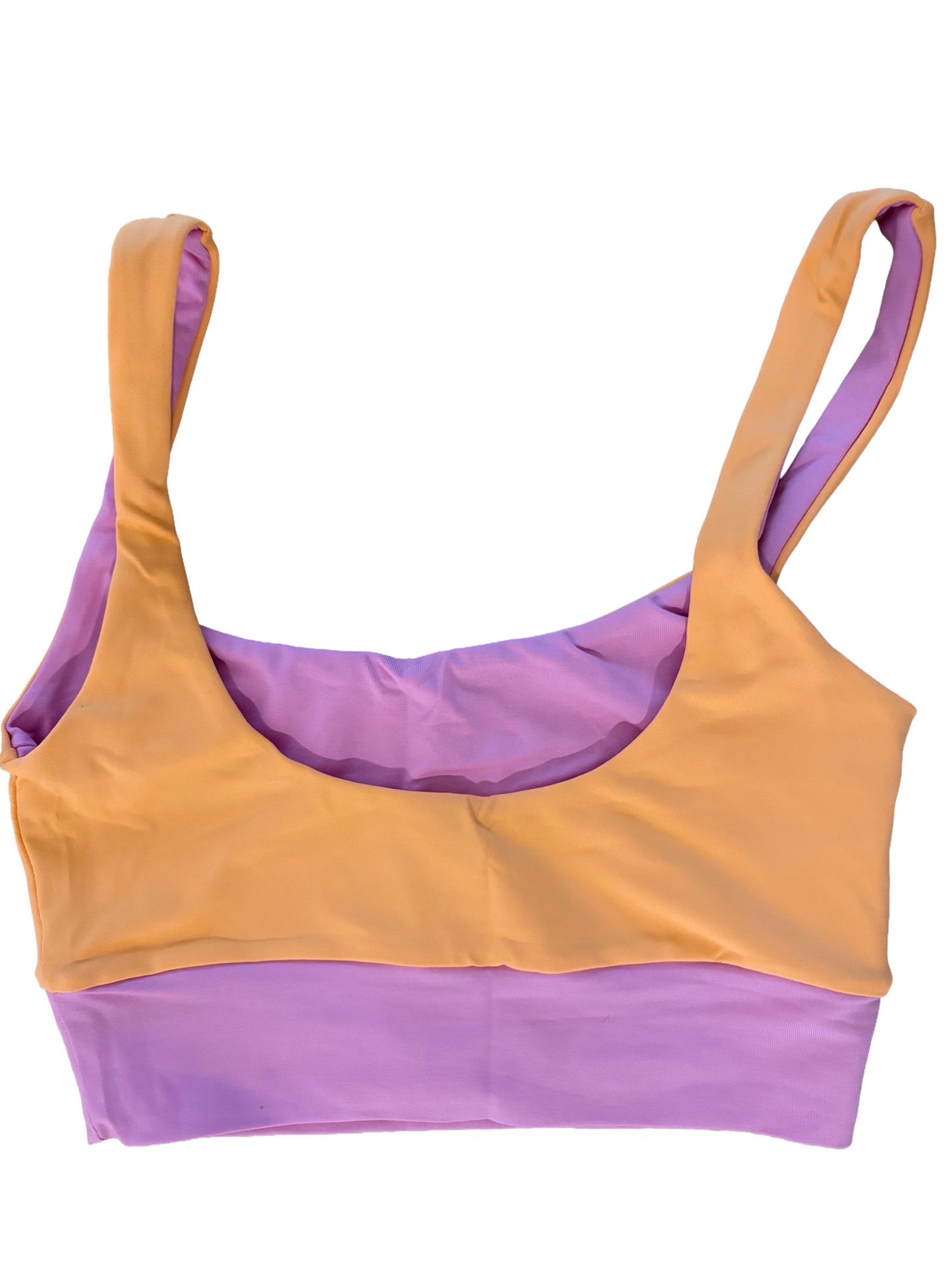 Zoey Reversible Top // Apricot and Lilac