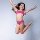Addy Reversible Bikini set // Starburst-Candy Red