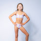 Alice Reversible Bikini // Pastel Plaid and Baby Blue