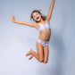 Alice Reversible Bikini // Pastel Plaid and Baby Blue
