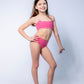 Goody Bikini set // Watermelon Terry Stripe