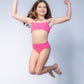 Goody Bikini set // Watermelon Terry Stripe