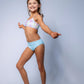 Alice Reversible Bikini // Pastel Plaid and Baby Blue